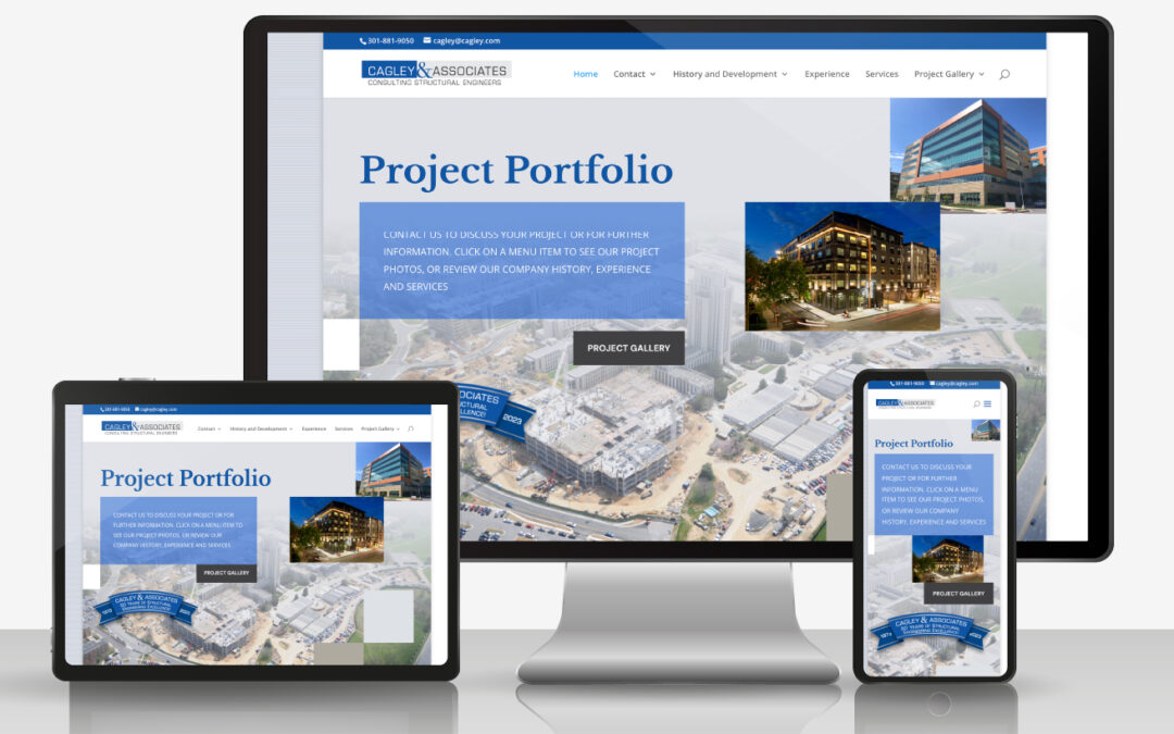 Cagley and Associates Website Design