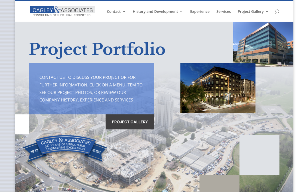 Cagley and Associates Website Design