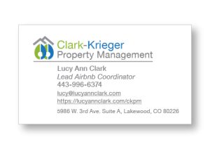Lucy Ann Clark Business Card